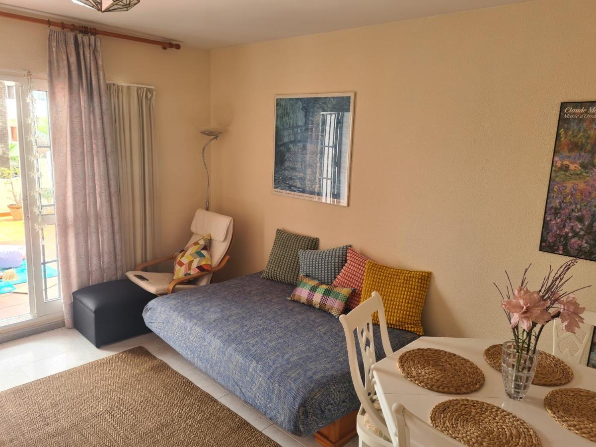 Apartamento En Mijas Con Terraza, Capacidad Para 5 Personas Con Piscina De Temporada Μάλαγα Εξωτερικό φωτογραφία